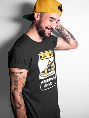 Jordan 1 Pollen Sneaker Match Tees Caution Sneaker Tees Jordan 1 Pollen Sneaker Release Tees Unisex Shirts