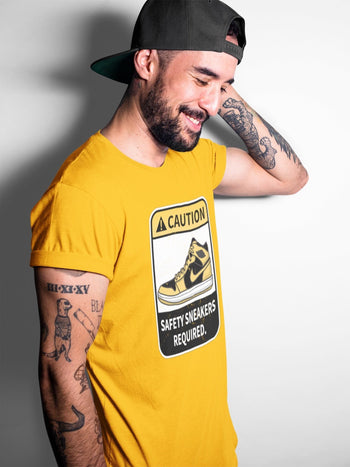 Jordan 1 Pollen Sneaker Match Tees Caution Sneaker Tees Jordan 1 Pollen Sneaker Release Tees Unisex Shirts