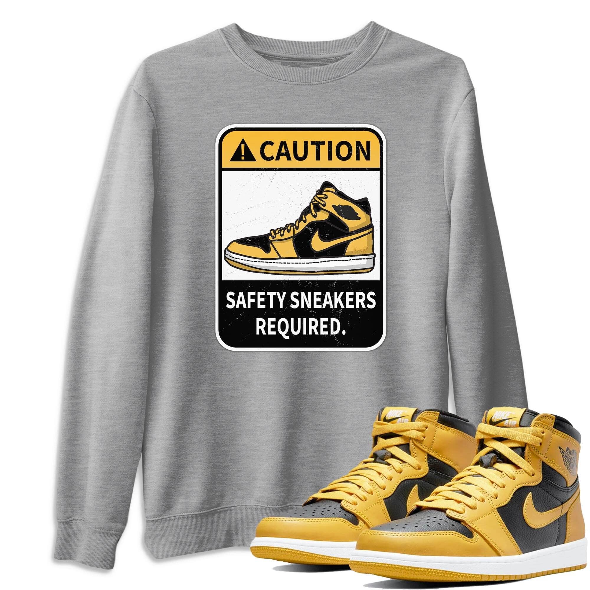 Jordan 1 Pollen Sneaker Match Tees Caution Sneaker Tees Jordan 1 Pollen Sneaker Release Tees Unisex Shirts