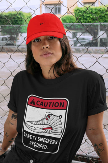 Jordan 12 Twist Sneaker Match Tees Caution Sneaker Tees Jordan 12 Twist Sneaker Release Tees Unisex Shirts
