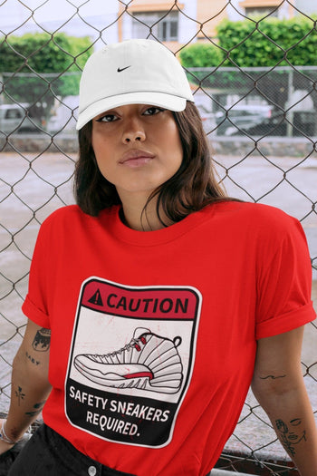 Jordan 12 Twist Sneaker Match Tees Caution Sneaker Tees Jordan 12 Twist Sneaker Release Tees Unisex Shirts