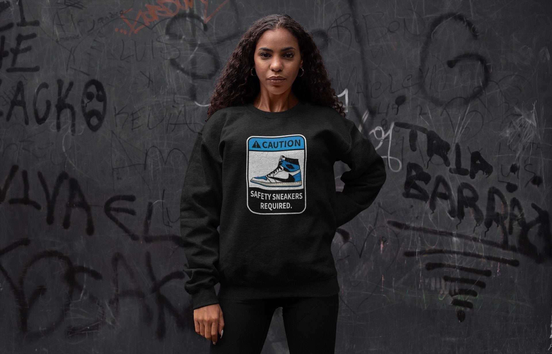 Jordan 1 Travis Scott Fragment Sneaker Match Tees Caution Sneaker Tees Jordan 1 Travis Scott Fragment Sneaker Release Tees Unisex Shirts