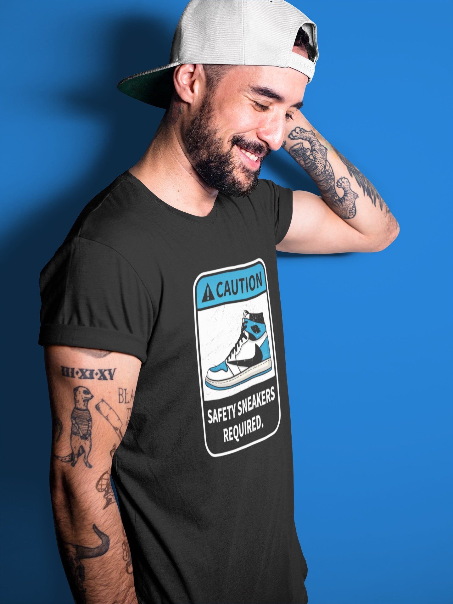 Jordan 1 Travis Scott Fragment Sneaker Match Tees Caution Sneaker Tees Jordan 1 Travis Scott Fragment Sneaker Release Tees Unisex Shirts