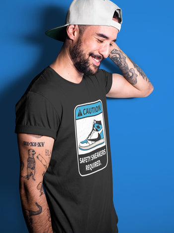 Jordan 1 Travis Scott Fragment Sneaker Match Tees Caution Sneaker Tees Jordan 1 Travis Scott Fragment Sneaker Release Tees Unisex Shirts