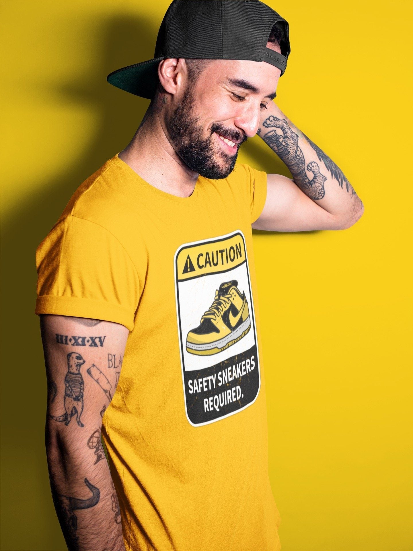 Dunk Championship Goldenrod Sneaker Match Tees Caution Sneaker Tees Dunk Championship Goldenrod Sneaker Release Tees Unisex Shirts