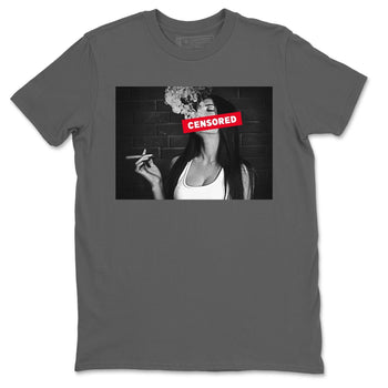 Jordan 4 Red Thunder Sneaker Match Tees Censored Sneaker Tees Jordan 4 Red Thunder Sneaker Release Tees Unisex Shirts