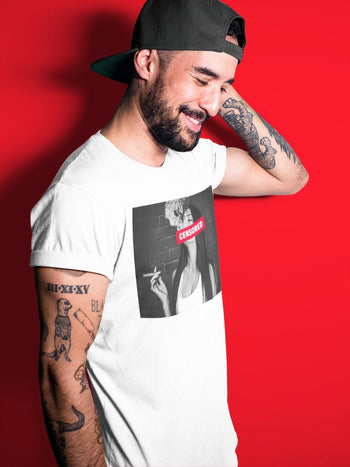 Jordan 4 Red Thunder Sneaker Match Tees Censored Sneaker Tees Jordan 4 Red Thunder Sneaker Release Tees Unisex Shirts
