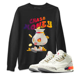 Air Jordan 3 J Balvin shirt to match jordans Chase Money sneaker tees AJ3 J Balvin SNRT Sneaker Release Tees Unisex Black 1 T-Shirt