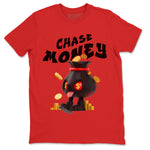 Yeezy 350 Bred shirt to match jordans Chase Money sneaker tees Adidas Yeezy 350 V2 Boost Bred SNRT Sneaker Release Tees Unisex Red 2 T-Shirt