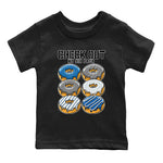 Jordan 1 True Blue Sneaker Match Tees Check Out My Six Pack Sneaker Tees Jordan 1 True Blue Sneaker Release Tees Kids Shirts