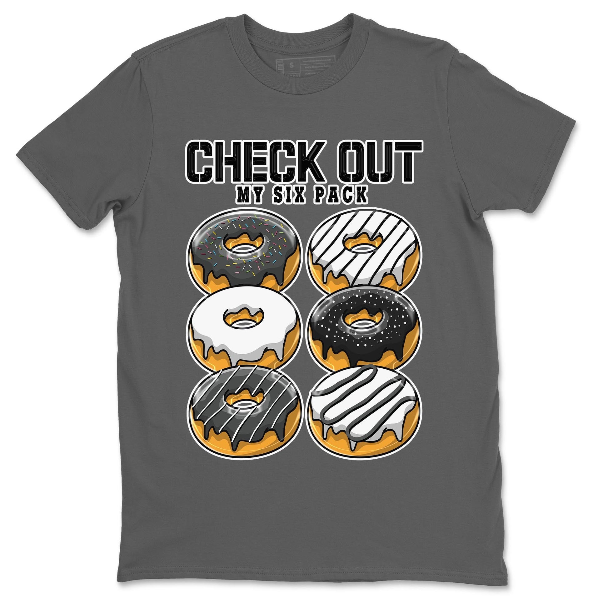 Air Jordan 13 Black Flint Sneaker Match Tees Check Out My Six Pack Sneaker Tees AJ 13s Black Flint Sneaker Release Tees Unisex Shirts Cool Grey 2