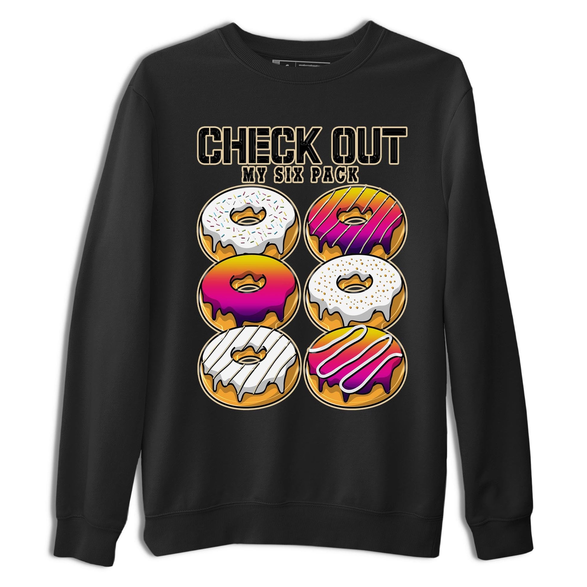 Air Jordan 3 J Balvin shirt to match jordans Check Out My Six Pack sneaker tees Crew Neck Air Jordan 3 X J Balvin SNRT Sneaker Release Tees Unisex Casual Shirts Black 2 T-Shirt