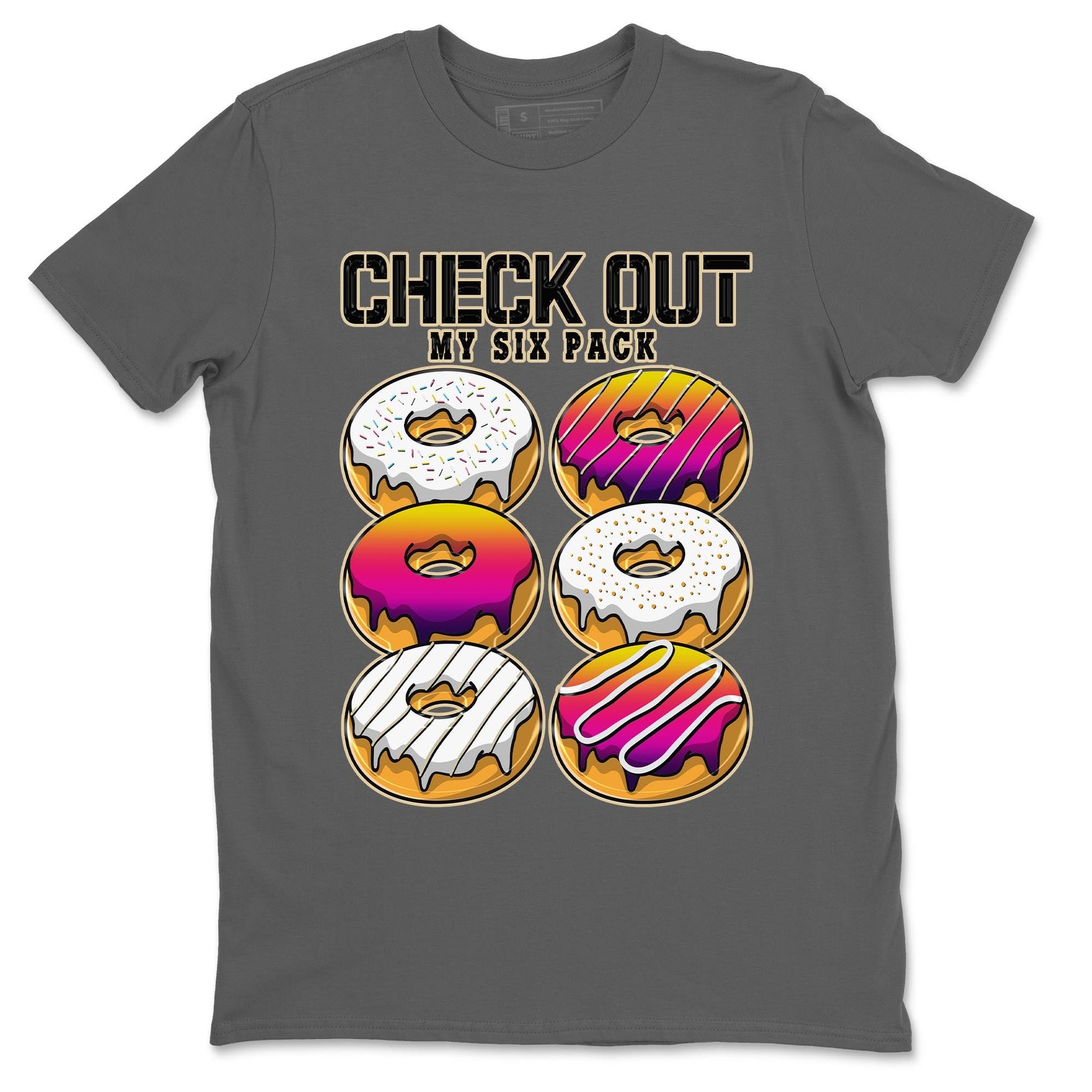 Air Jordan 3 J Balvin shirt to match jordans Check Out My Six Pack sneaker tees Crew Neck Air Jordan 3 X J Balvin SNRT Sneaker Release Tees Unisex Casual Shirts Cool Grey 2 T-Shirt