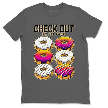 Air Jordan 3 J Balvin shirt to match jordans Check Out My Six Pack sneaker tees Crew Neck Air Jordan 3 X J Balvin SNRT Sneaker Release Tees Unisex Casual Shirts Cool Grey 2 T-Shirt