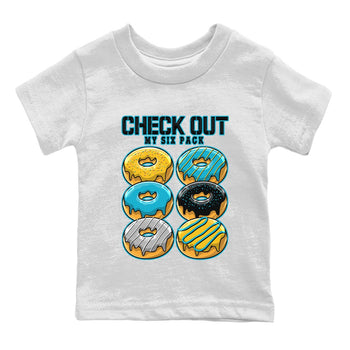 Jordan 5 Aqua Sneaker Match Tees Check Out My Six Pack Sneaker Tees Jordan 5 Aqua Sneaker Release Tees Kids Shirts