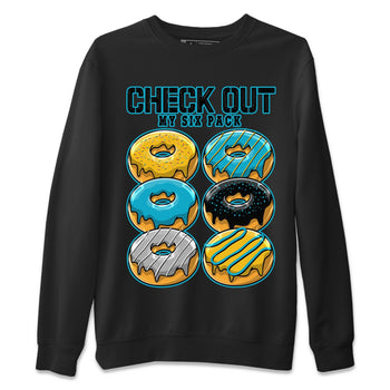 Jordan 5 Aqua Sneaker Match Tees Check Out My Six Pack Sneaker Tees Jordan 5 Aqua Sneaker Release Tees Unisex Shirts