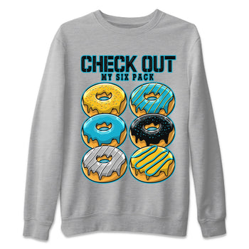 Jordan 5 Aqua Sneaker Match Tees Check Out My Six Pack Sneaker Tees Jordan 5 Aqua Sneaker Release Tees Unisex Shirts