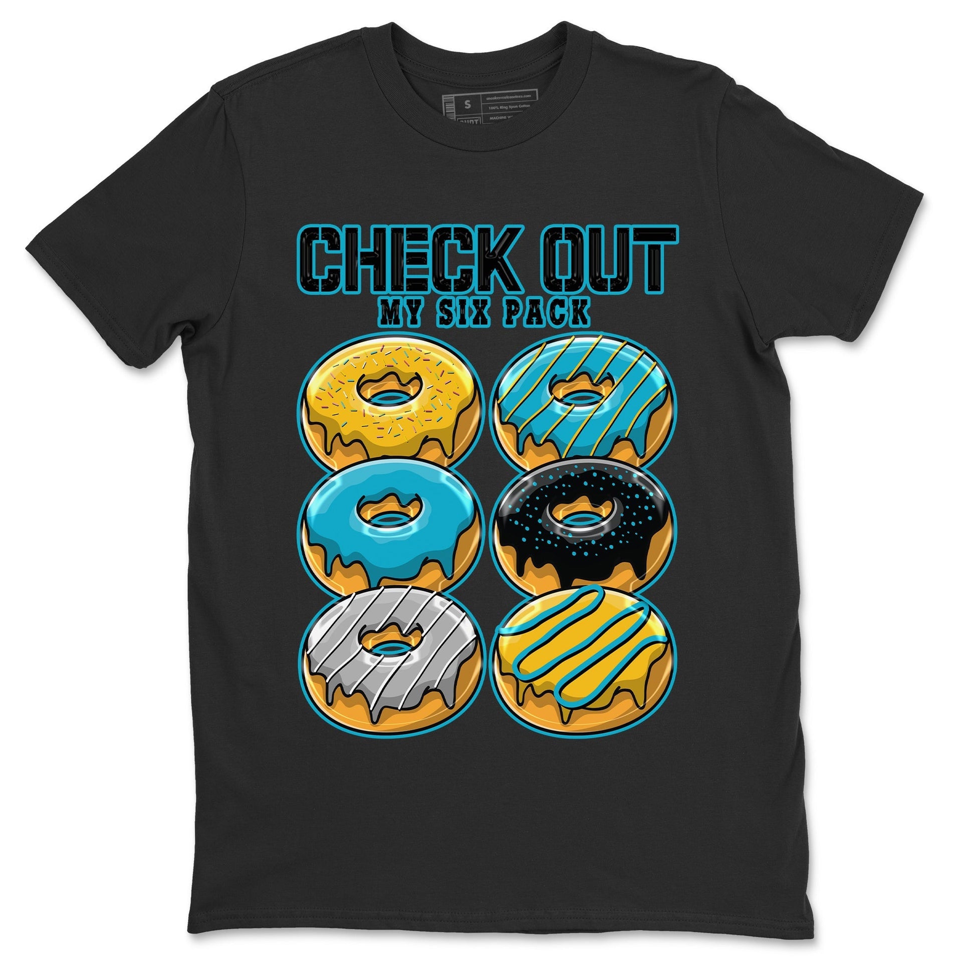 Jordan 5 Aqua Sneaker Match Tees Check Out My Six Pack Sneaker Tees Jordan 5 Aqua Sneaker Release Tees Unisex Shirts