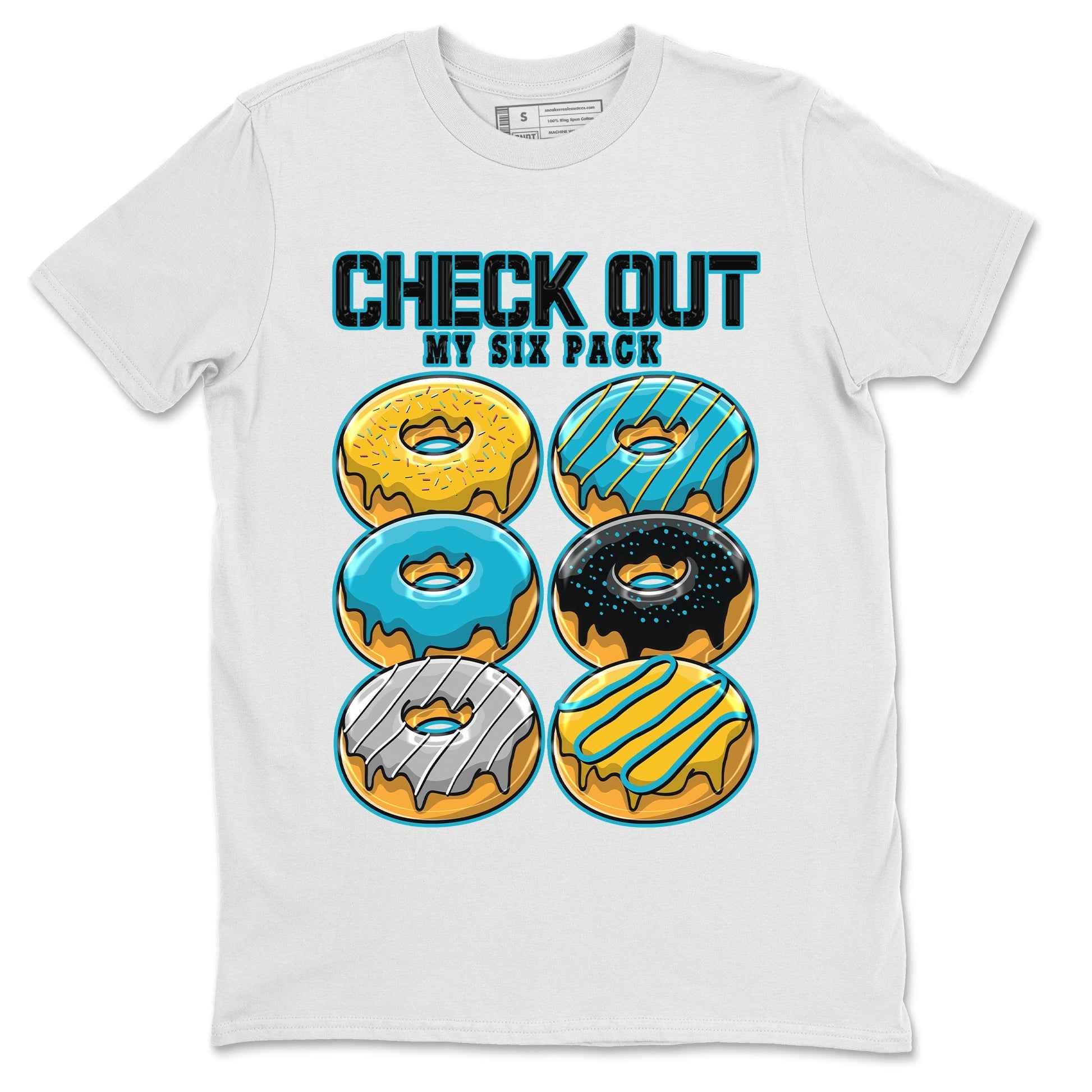 Jordan 5 Aqua Sneaker Match Tees Check Out My Six Pack Sneaker Tees Jordan 5 Aqua Sneaker Release Tees Unisex Shirts