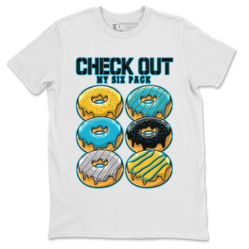 Jordan 5 Aqua Sneaker Match Tees Check Out My Six Pack Sneaker Tees Jordan 5 Aqua Sneaker Release Tees Unisex Shirts