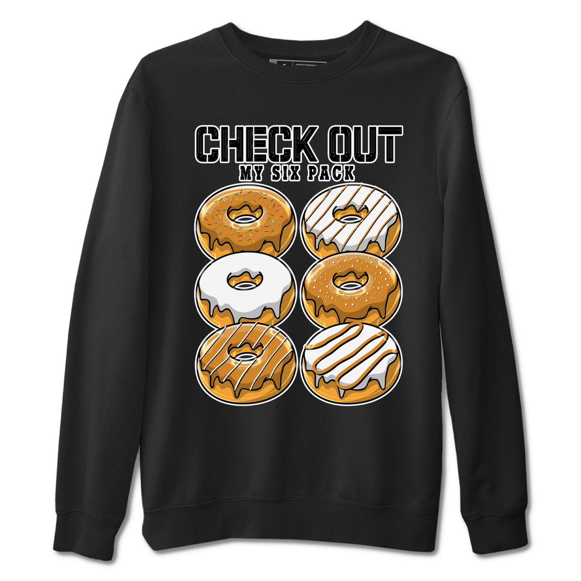 Check Out My Six Pack sneaker match tees to Dark Curry Reverse Curry street fashion brand for shirts to match Jordans SNRT Sneaker Tees Dunk Dark Curry unisex t-shirt Black 2 unisex shirt