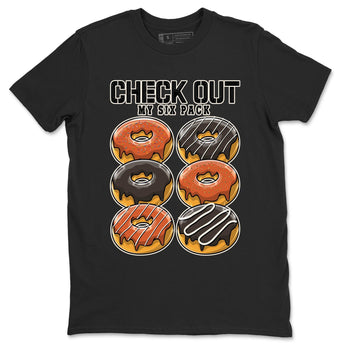 Nike Low Dunk Red Panda shirt to match jordans Check Out My Six Pack sneaker tees Nike Dunk Red Panda SNRT Sneaker Tees Unisex Streetwear Clothing Black 2 T-Shirt