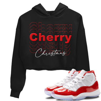 Jordan 11 Cherry Sneaker Match Tees Cherry Christmas Sneaker Tees Jordan 11 Cherry Sneaker Release Tees Women's Shirts
