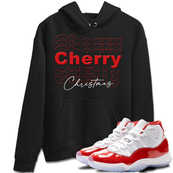 Jordan 11 Cherry Sneaker Match Tees Cherry Christmas Sneaker Tees Jordan 11 Cherry Sneaker Release Tees Unisex Shirts