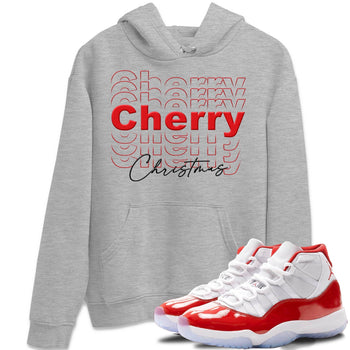 Jordan 11 Cherry Sneaker Match Tees Cherry Christmas Sneaker Tees Jordan 11 Cherry Sneaker Release Tees Unisex Shirts