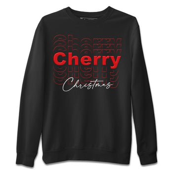 Jordan 11 Cherry Sneaker Match Tees Cherry Christmas Sneaker Tees Jordan 11 Cherry Sneaker Release Tees Unisex Shirts