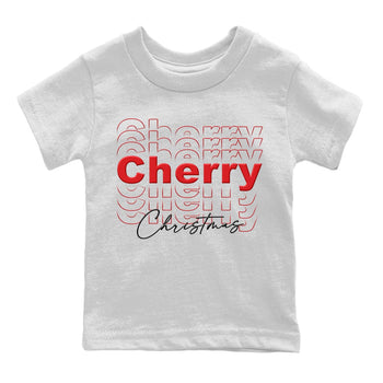 Jordan 11 Cherry Sneaker Match Tees Cherry Christmas Sneaker Tees Jordan 11 Cherry Sneaker Release Tees Kids Shirts