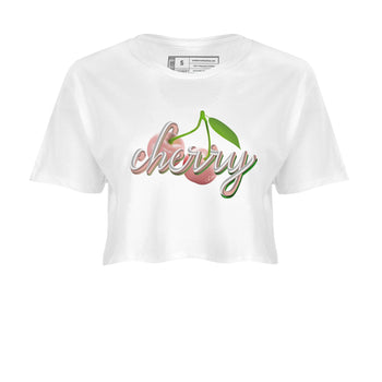 Dunk Rose Whisper shirt to match jordans Cherry sneaker tees Nike Dunk LowRose Whisper SNRT Sneaker Release Tees White 2 Crop T-Shirt