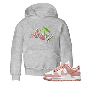Dunk Rose Whisper shirt to match jordans Cherry sneaker tees Nike Dunk LowRose Whisper SNRT Sneaker Release Tees Baby Toddler Heather Grey 1 T-Shirt