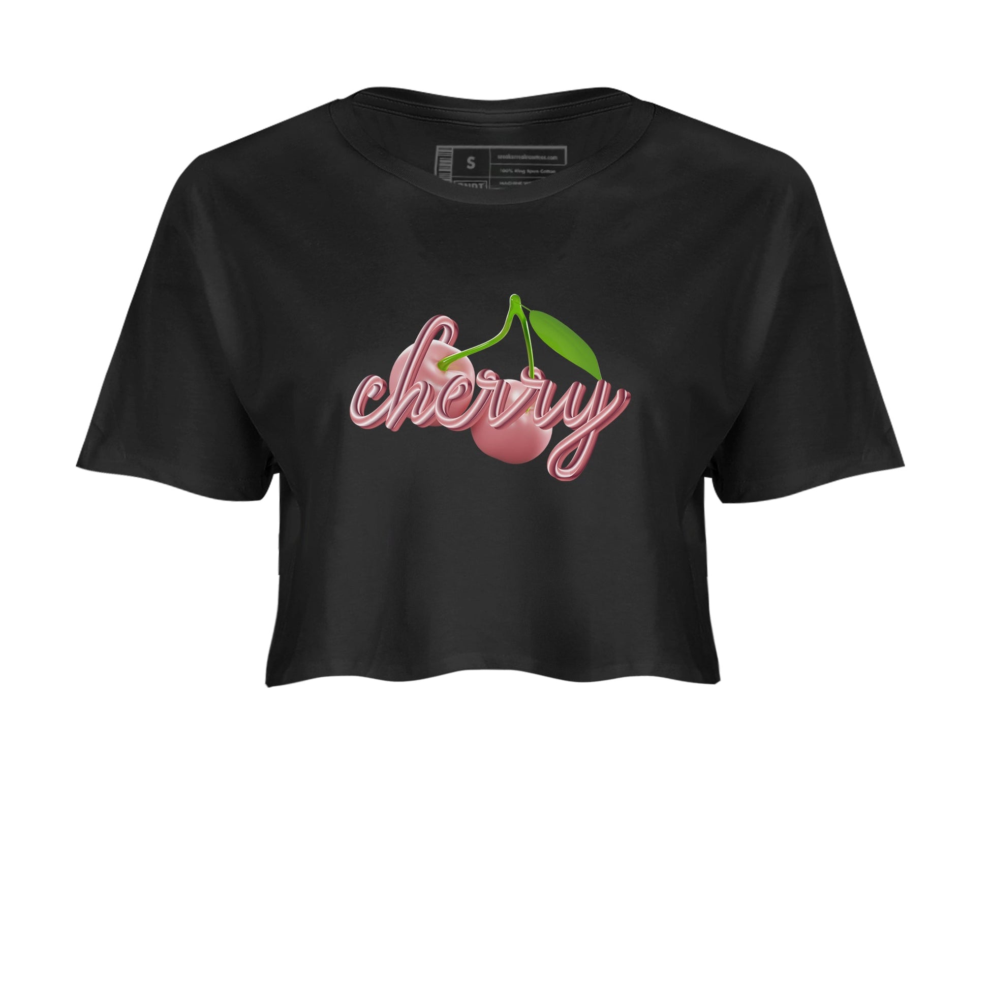 Dunk Valentines Day 2024 shirt to match jordans Cherry sneaker tees Dunk Happy Valentines Day 2024 SNRT Sneaker Release Tees Black 2 Crop T-Shirt