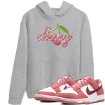 Dunk Valentines Day 2024 shirt to match jordans Cherry sneaker tees Dunk Happy Valentines Day 2024 SNRT Sneaker Release Tees Unisex Heather Grey 1 T-Shirt