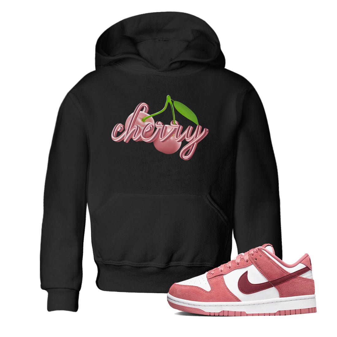 Dunk Valentines Day 2024 shirt to match jordans Cherry sneaker tees Dunk Happy Valentines Day 2024 SNRT Sneaker Release Tees Baby Toddler Black 1 T-Shirt