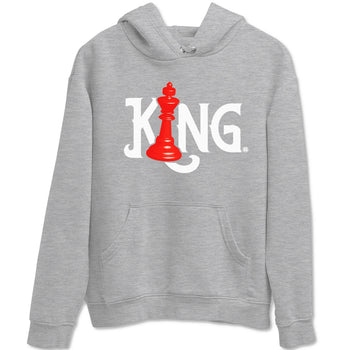 12s Cherry shirt to match jordans Chess King sneaker tees AJ12 Retro Cherry SNRT sneaker Release Tees unisex cotton Heather Grey 2 crew neck shirt