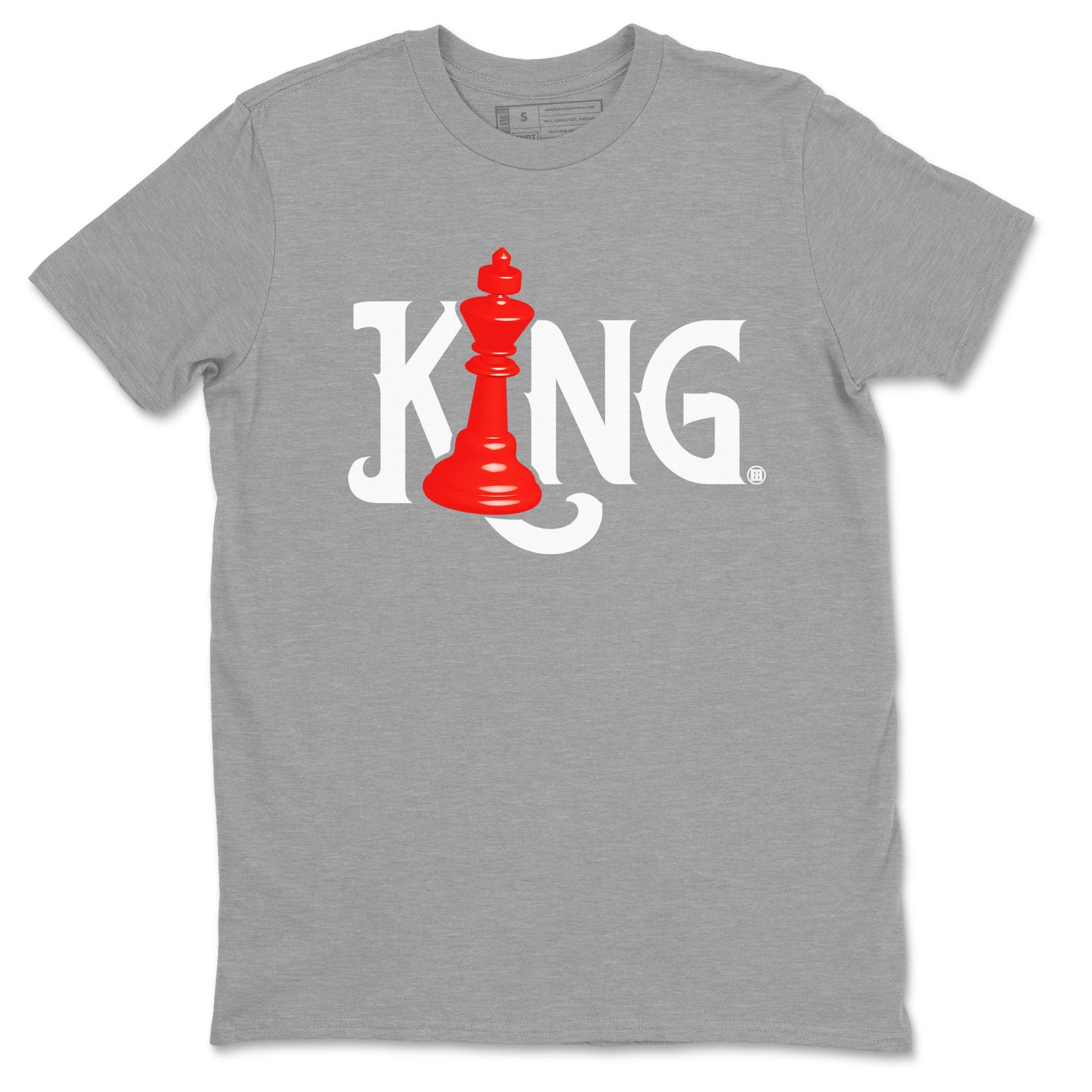 12s Cherry shirt to match jordans Chess King sneaker tees AJ12 Retro Cherry SNRT sneaker Release Tees unisex cotton Heather Grey 2 crew neck shirt