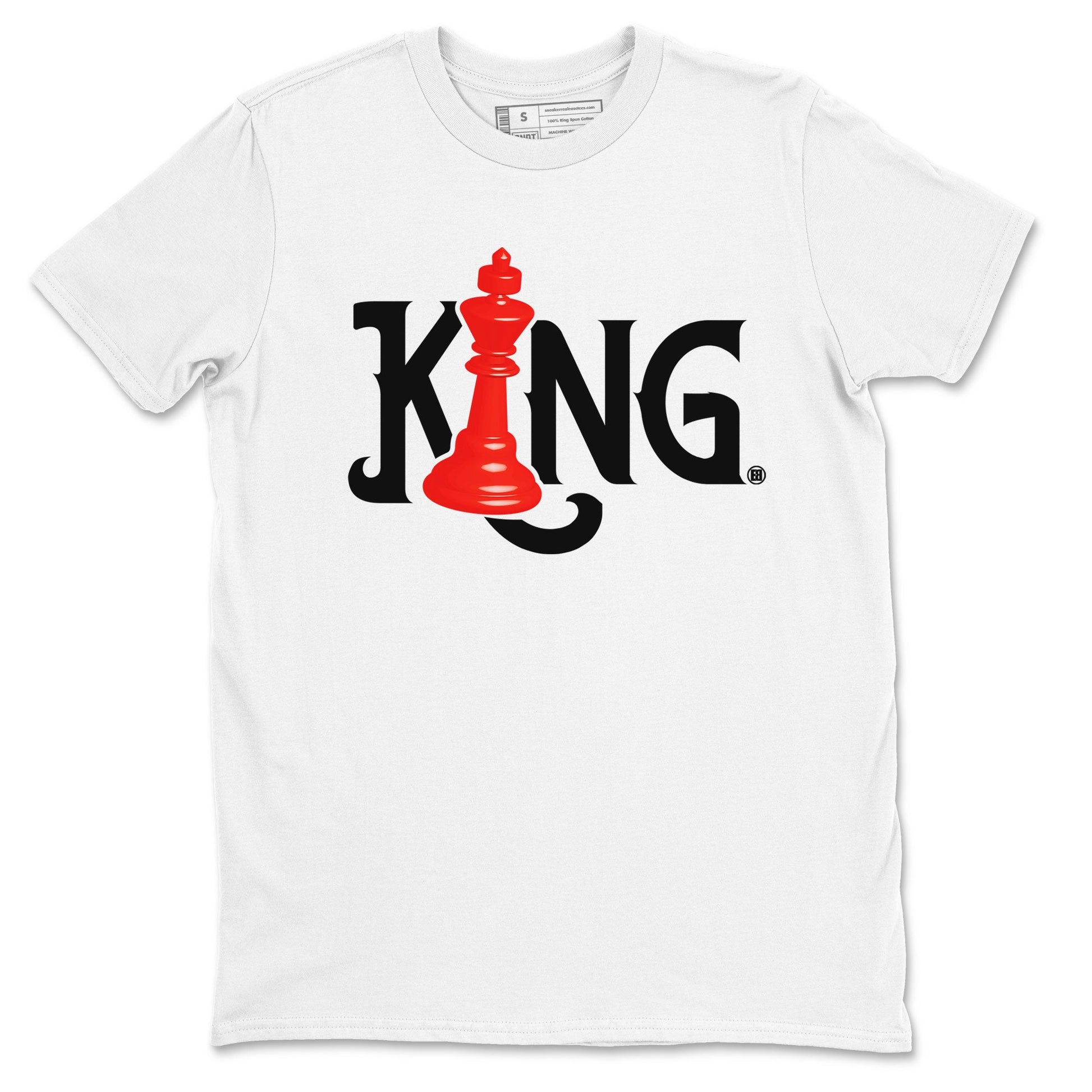 12s Cherry shirt to match jordans Chess King sneaker tees AJ12 Retro Cherry SNRT sneaker Release Tees unisex cotton White 2 crew neck shirt