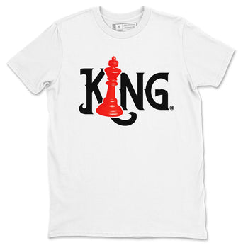 12s Cherry shirt to match jordans Chess King sneaker tees AJ12 Retro Cherry SNRT sneaker Release Tees unisex cotton White 2 crew neck shirt