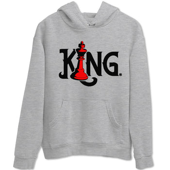 Air Jordan 4 Bred Reimagined shirt to match jordans Chess King sneaker shirts AJ4 Bred Reimagined SNRT Sneaker Tees unisex crew neck cotton Heather Grey 2 crew neck shirt
