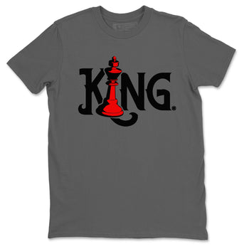 Air Jordan 4 Bred Reimagined shirt to match jordans Chess King sneaker shirts AJ4 Bred Reimagined SNRT Sneaker Tees unisex crew neck cotton Cool Grey 2 crew neck shirt