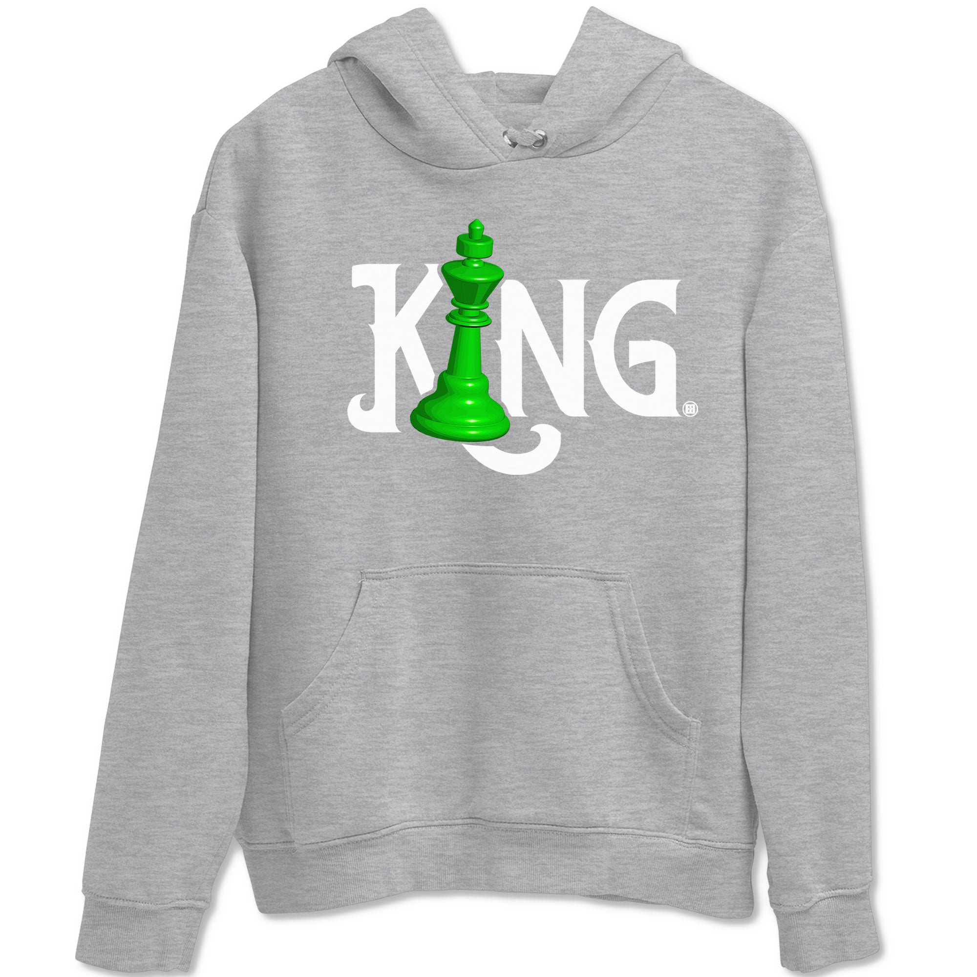 Air Jordan 5 Lucky Green shirt to match jordans Chess King sneaker match tee AJ5 Lucky Green SNRT Sneaker Tees unisex cotton Heather Grey 2 crew neck shirt