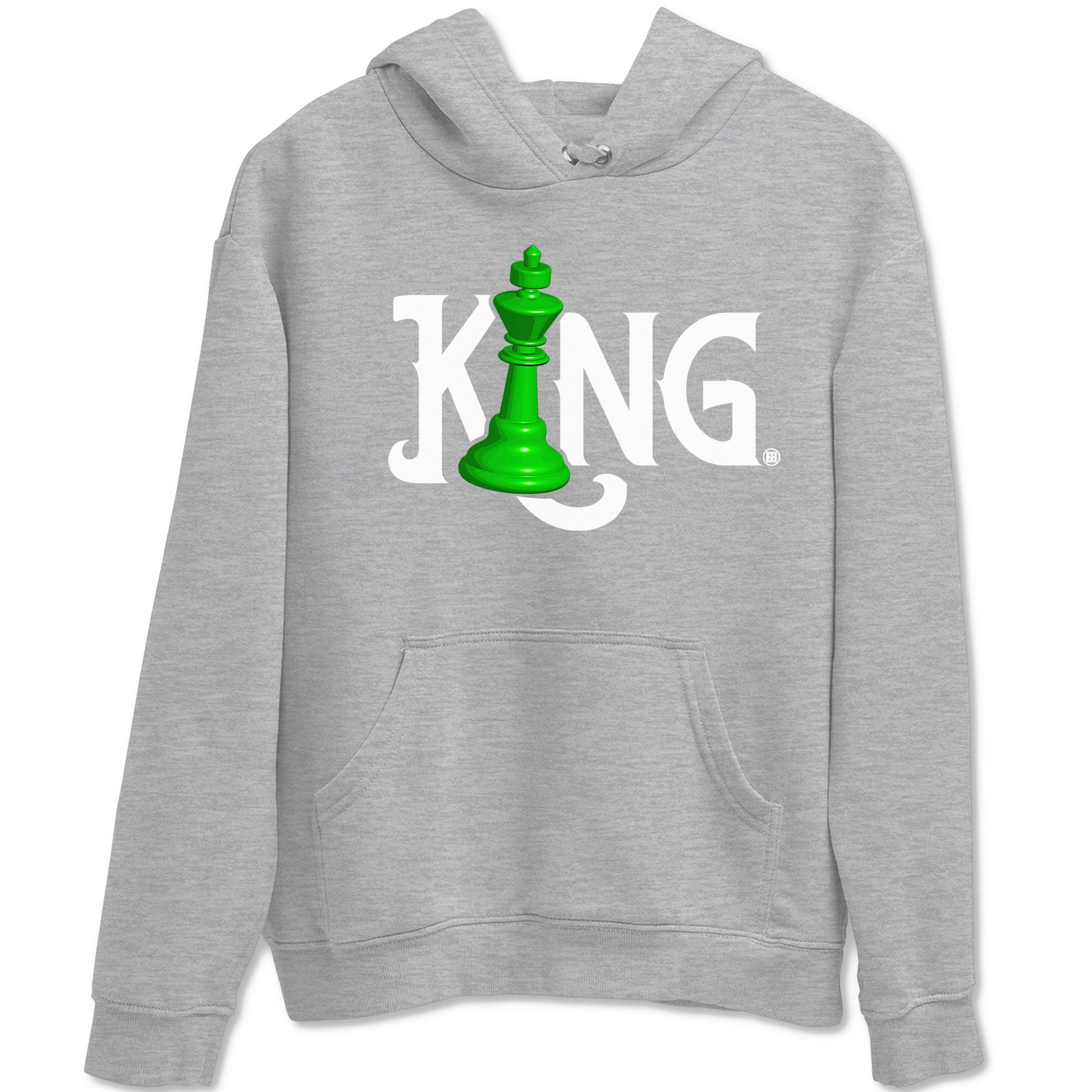 Air Jordan 5 Lucky Green shirt to match jordans Chess King sneaker match tee AJ5 Lucky Green SNRT Sneaker Tees unisex cotton Heather Grey 2 crew neck shirt