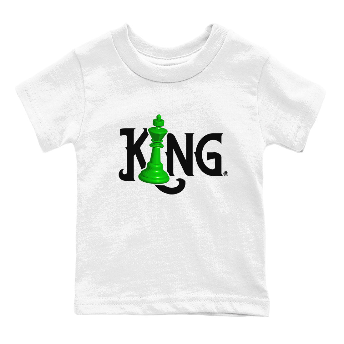 Air Jordan 5 Lucky Green shirt to match jordans Chess King sneaker match tee AJ5 Lucky Green SNRT Sneaker Tees baby toddler White 2 cotton Shirt