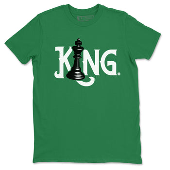Air Jordan 5 Lucky Green shirt to match jordans Chess King sneaker match tee AJ5 Lucky Green SNRT Sneaker Tees unisex cotton Kelly Green 2 crew neck shirt