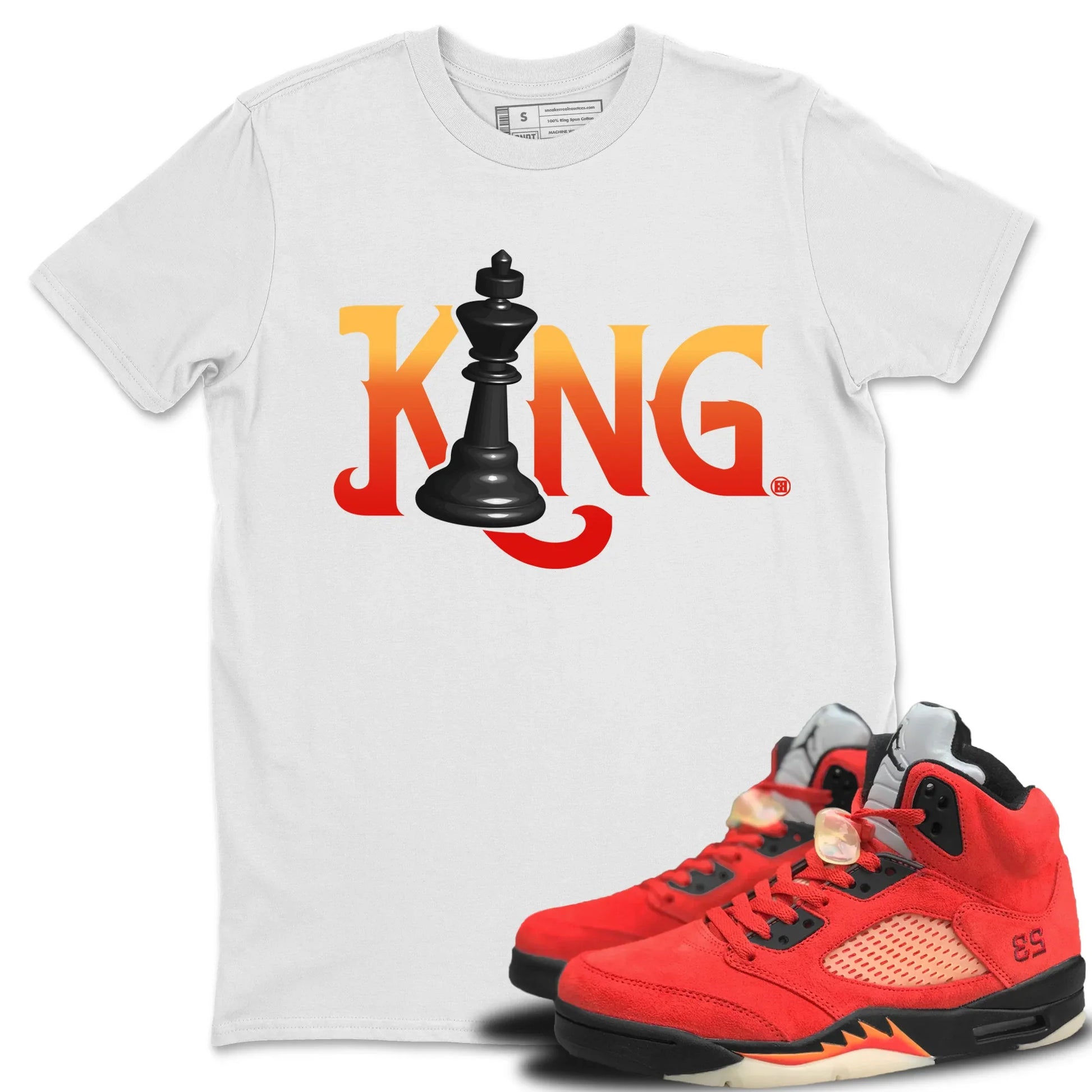 Jordan 5 Mars For Her Sneaker Match Tees Chess King Sneaker Tees Jordan 5 Mars For Her Sneaker Release Tees Unisex Shirts