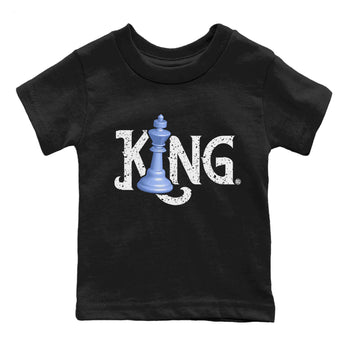 Jordan 5 UNC Sneaker Match Tees Chess King Sneaker Tees Jordan 5 UNC Sneaker Release Tees Kids Shirts