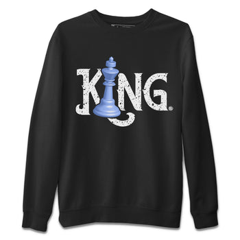 Jordan 5 UNC Sneaker Match Tees Chess King Sneaker Tees Jordan 5 UNC SNRT Sneaker Tees Unisex Shirts