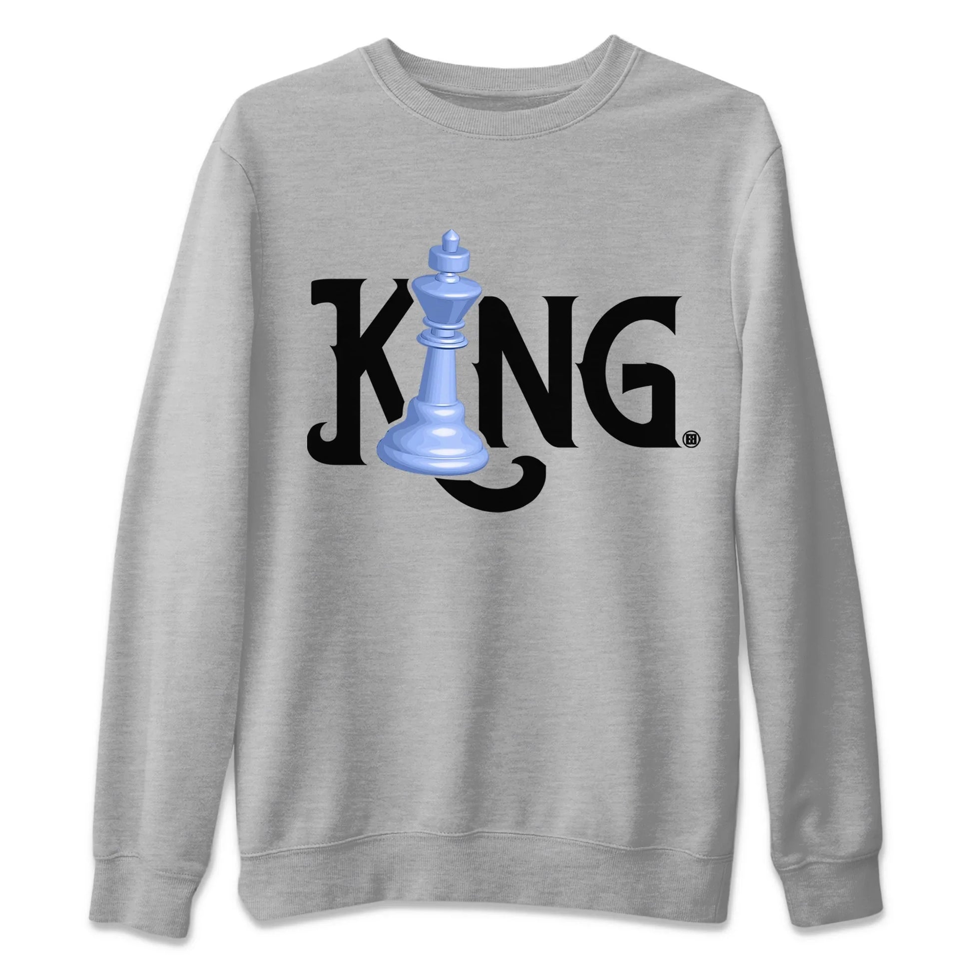 Jordan 5 UNC Sneaker Match Tees Chess King Sneaker Tees Jordan 5 UNC SNRT Sneaker Tees Unisex Shirts